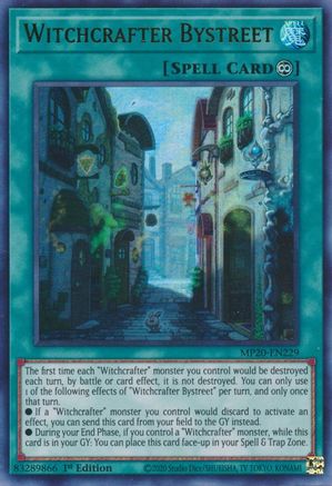Witchcrafter Bystreet [MP20-EN229] Ultra Rare - Trinity Hobby