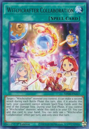 Witchcrafter Collaboration [MP20-EN227] Rare - Trinity Hobby