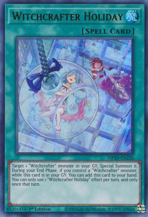 Witchcrafter Holiday [MP20-EN226] Ultra Rare - Trinity Hobby