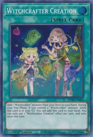 Witchcrafter Creation [MP20-EN225] Super Rare - Trinity Hobby