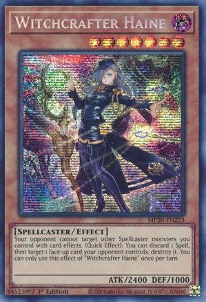 Witchcrafter Haine [MP20-EN223] Prismatic Secret Rare - Trinity Hobby