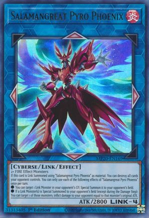 Salamangreat Pyro Phoenix [MP20-EN169] Ultra Rare - Trinity Hobby
