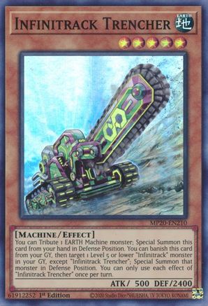 Infinitrack Trencher [MP20-EN210] Super Rare - Trinity Hobby
