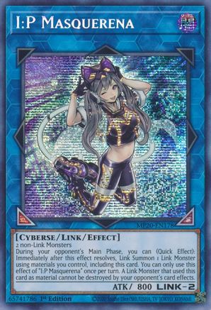 I:P Masquerena [MP20-EN178] Prismatic Secret Rare - Trinity Hobby
