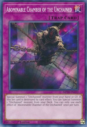 Abominable Chamber of the Unchained [MP20-EN192] Common - Trinity Hobby