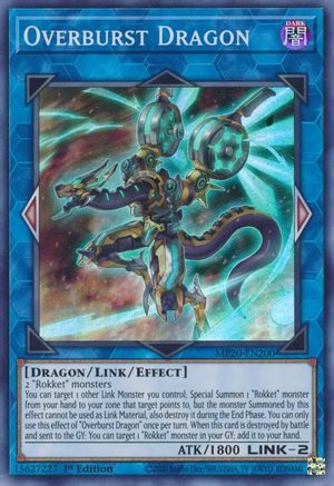 Overburst Dragon [MP20-EN200] Super Rare - Trinity Hobby