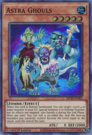 Astra Ghouls [MP20-EN201] Super Rare - Trinity Hobby