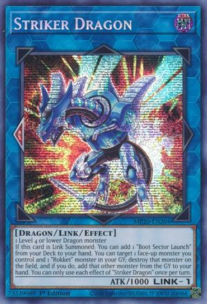 Striker Dragon [MP20-EN204] Prismatic Secret Rare - Trinity Hobby