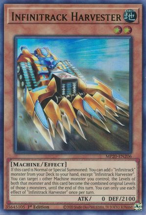 Infinitrack Harvester [MP20-EN206] Ultra Rare - Trinity Hobby