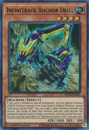 Infinitrack Anchor Drill [MP20-EN207] Ultra Rare - Trinity Hobby