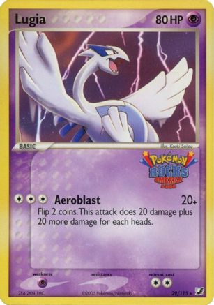 Lugia (Pokemon Rocks America) - (029/115) [Miscellaneous Cards & Products]