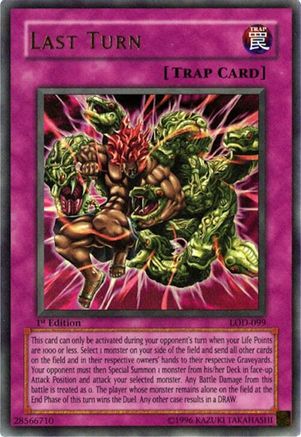 Last Turn [LOD-099] Ultra Rare - Trinity Hobby