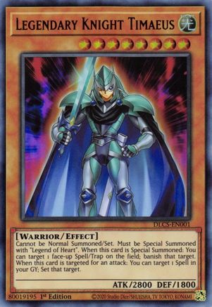 Legendary Knight Timaeus [DLCS-EN001] Ultra Rare - Trinity Hobby