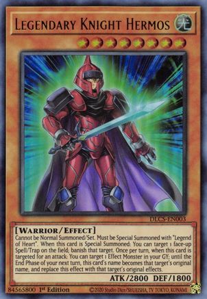 Legendary Knight Hermos [DLCS-EN003] Ultra Rare - Trinity Hobby