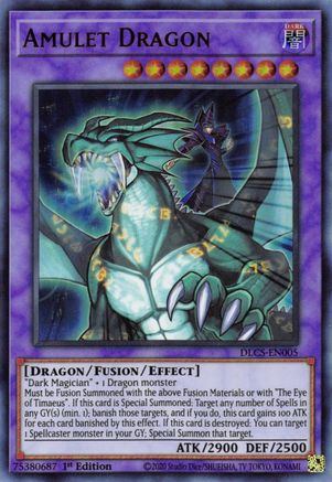 Amulet Dragon [DLCS-EN005] Ultra Rare - Trinity Hobby