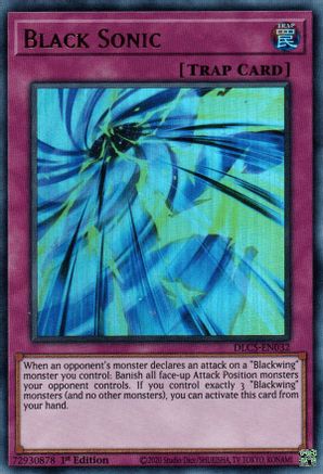 Black Sonic [DLCS-EN032] Ultra Rare - Trinity Hobby