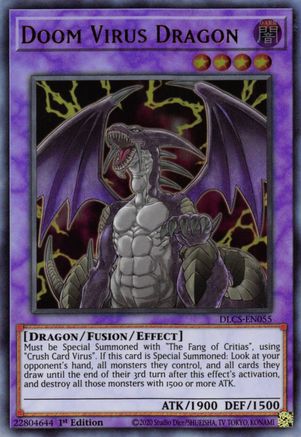 Doom Virus Dragon [DLCS-EN055] Ultra Rare - Trinity Hobby