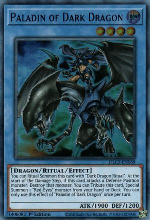 Paladin of Dark Dragon [DLCS-EN069] Ultra Rare - Trinity Hobby