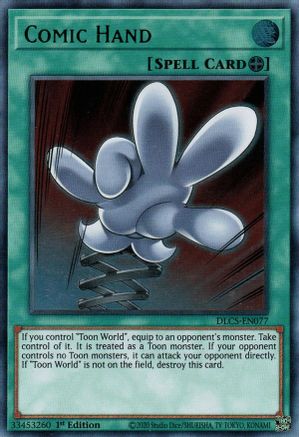 Comic Hand [DLCS-EN077] Ultra Rare - Trinity Hobby