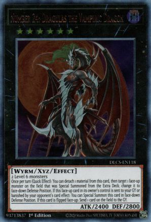 Number 24: Dragulas the Vampiric Dragon [DLCS-EN118] Ultra Rare - Trinity Hobby