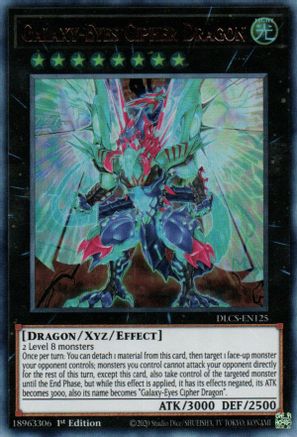 Galaxy-Eyes Cipher Dragon [DLCS-EN125] Ultra Rare - Trinity Hobby