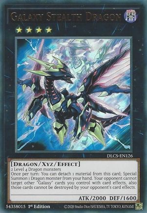 Galaxy Stealth Dragon [DLCS-EN126] Ultra Rare - Trinity Hobby