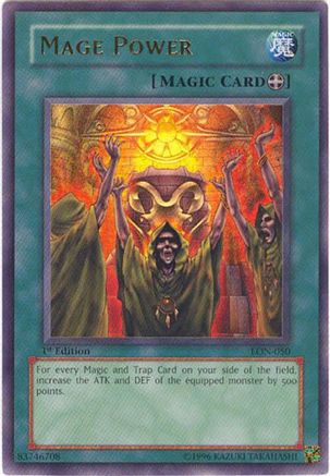 Mage Power [LON-050] Ultra Rare - Trinity Hobby