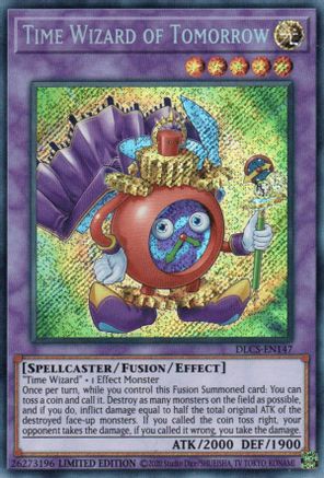 Time Wizard of Tomorrow [DLCS-EN147] Secret Rare - Trinity Hobby