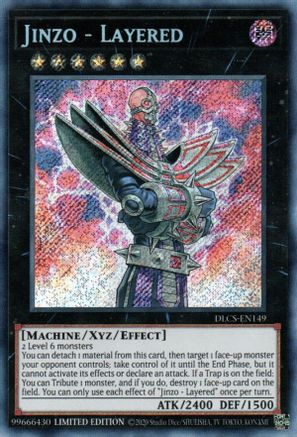 Jinzo - Layered [DLCS-EN149] Secret Rare - Trinity Hobby