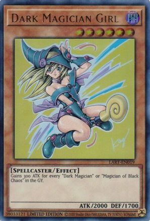 Dark Magician Girl [LART-EN019] Ultra Rare - Trinity Hobby