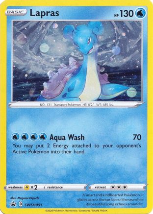 Lapras (SWSH051) [Sword & Shield: Black Star Promos] - Trinity Hobby