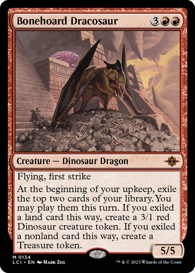 Bonehoard Dracosaur [The Lost Caverns of Ixalan] - Trinity Hobby