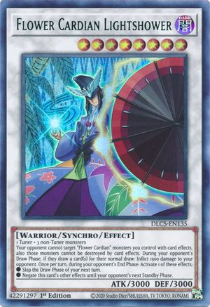 Flower Cardian Lightshower (Green) [DLCS-EN135] Ultra Rare - Trinity Hobby