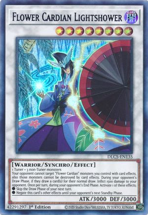 Flower Cardian Lightshower (Purple) [DLCS-EN135] Ultra Rare - Trinity Hobby