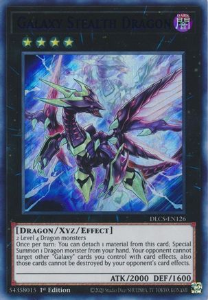 Galaxy Stealth Dragon (Blue) [DLCS-EN126] Ultra Rare - Trinity Hobby