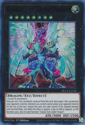 Galaxy-Eyes Cipher Dragon (Blue) [DLCS-EN125] Ultra Rare - Trinity Hobby