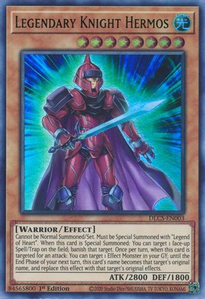 Legendary Knight Hermos (Green) [DLCS-EN003] Ultra Rare - Trinity Hobby