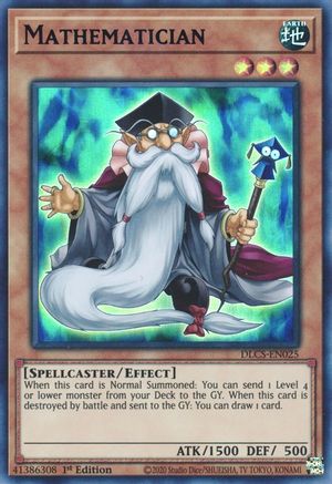 Mathematician (Blue) [DLCS-EN025] Ultra Rare - Trinity Hobby