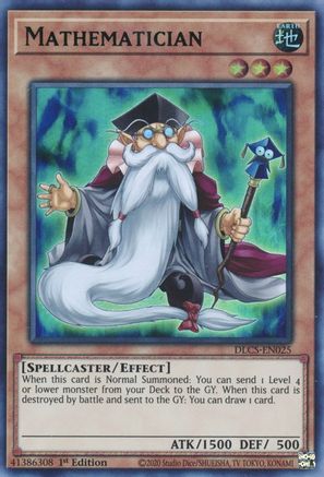 Mathematician (Green) [DLCS-EN025] Ultra Rare - Trinity Hobby