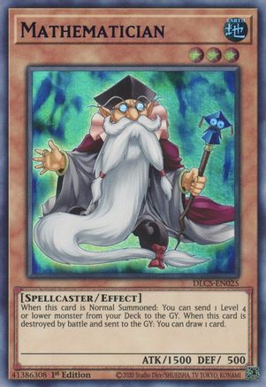 Mathematician (Purple) [DLCS-EN025] Ultra Rare - Trinity Hobby