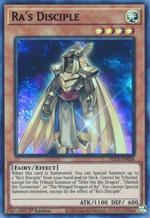 Ra's Disciple (Blue) [DLCS-EN026] Ultra Rare - Trinity Hobby