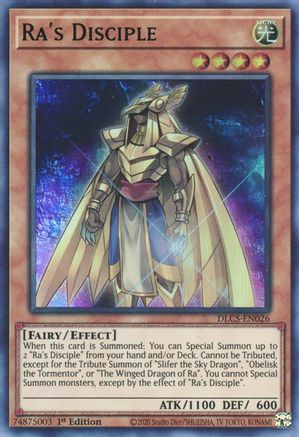 Ra's Disciple (Green) [DLCS-EN026] Ultra Rare - Trinity Hobby