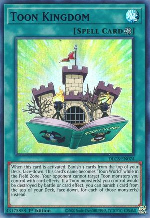 Toon Kingdom (Blue) [DLCS-EN074] Ultra Rare - Trinity Hobby