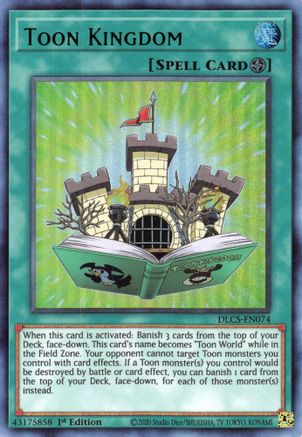 Toon Kingdom (Green) [DLCS-EN074] Ultra Rare - Trinity Hobby
