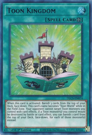 Toon Kingdom (Purple) [DLCS-EN074] Ultra Rare - Trinity Hobby
