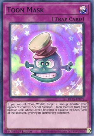 Toon Mask (Purple) [DLCS-EN079] Ultra Rare - Trinity Hobby