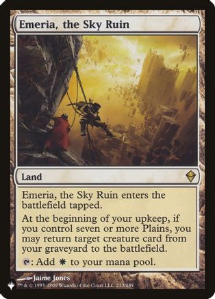 Emeria, the Sky Ruin  (LIST-213/249) - [The List Reprints] - Trinity Hobby