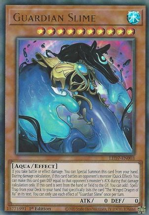 Guardian Slime [LED7-EN003] Ultra Rare - Trinity Hobby
