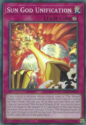 Sun God Unification [LED7-EN007] Super Rare - Trinity Hobby