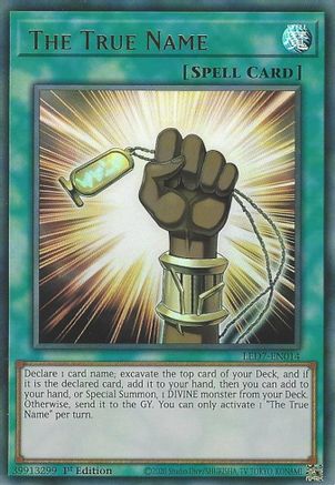 The True Name [LED7-EN014] Ultra Rare - Trinity Hobby